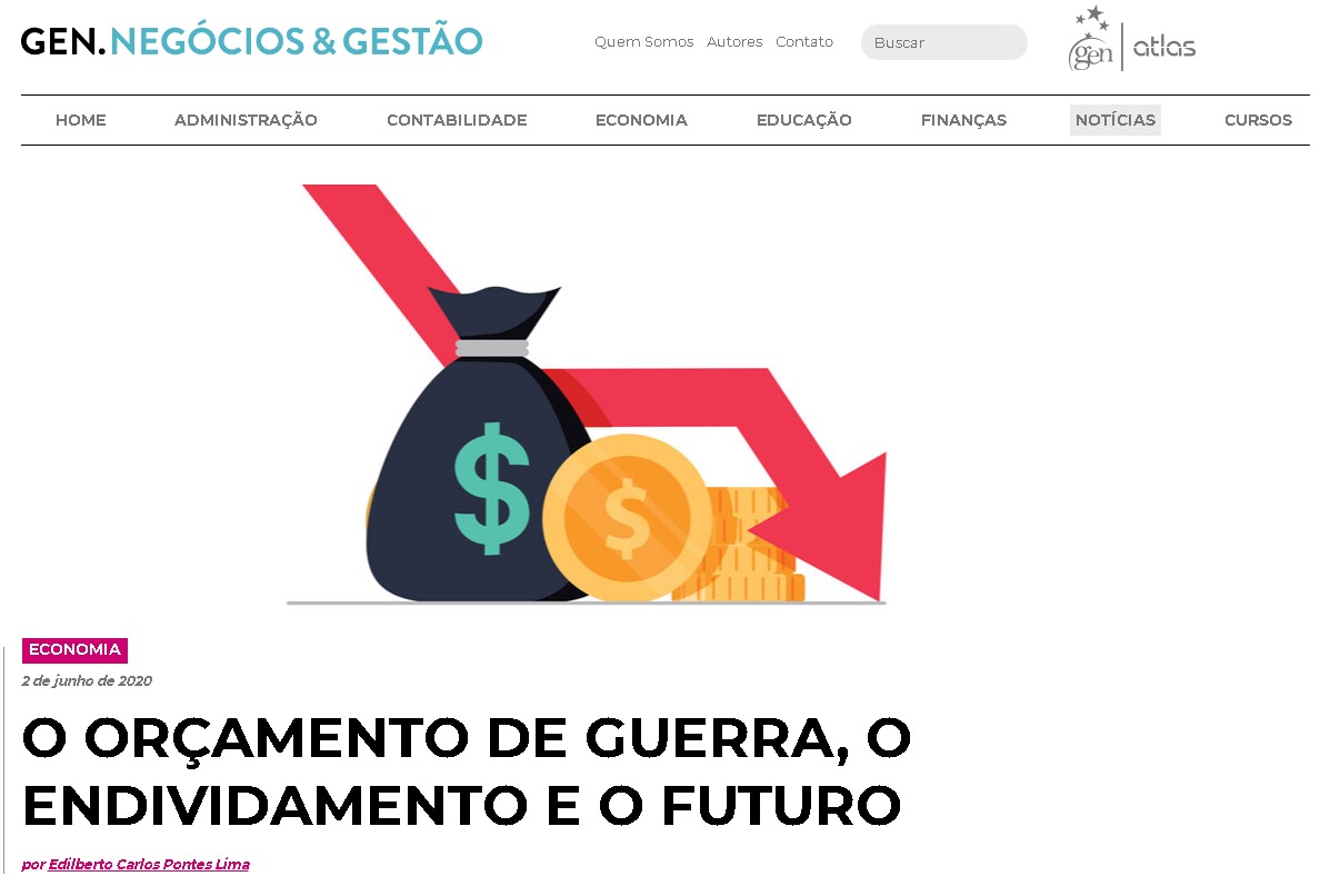 O orçamento de guerra, o endividamento e o futuro
