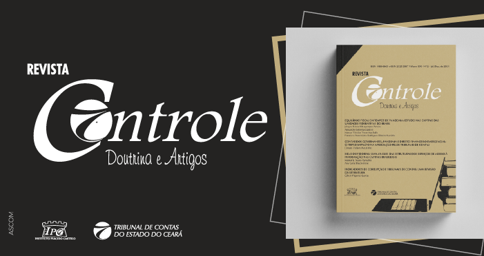 TCE Ceará lança 25ª Revista Controle – Doutrina e Artigos – Coordenada pelo vice-presidente do TCE Ceará e editor-chefe, Conselheiro Edilberto Pontes.