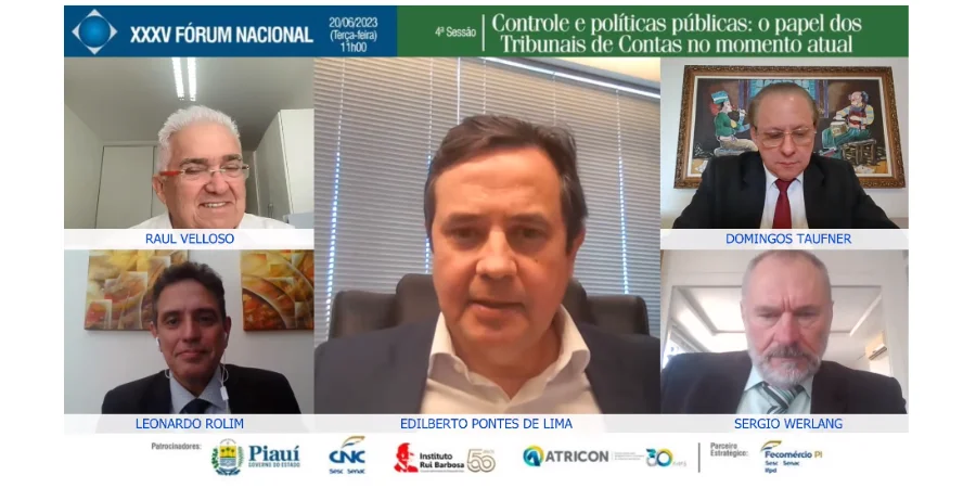 Representantes do IRB debatem sobre Controle e Políticas Públicas em Fórum Nacional