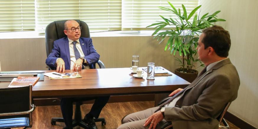 Presidente do IRB reúne-se, em Brasília, com parlamentares eleitos pelo estado do Ceará