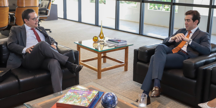 Agenda institucional: Presidentes do IRB e do TCU reforçam parceria entre as instituições para o desenvolvimento do controle externo