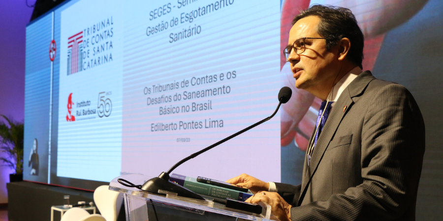 Palestra ministrada pelo Presidente do IRB marca encerramento de evento nacional sobre gestão do esgotamento sanitário