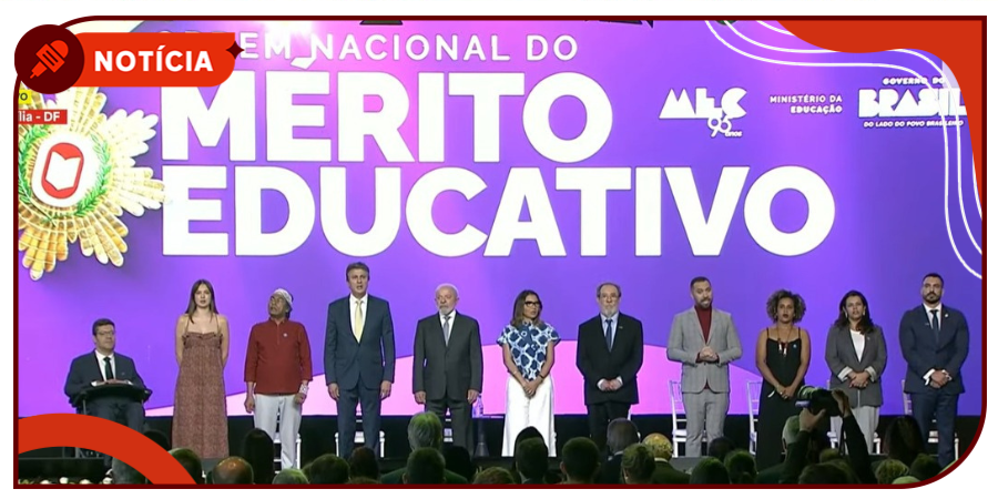Presidente do IRB é condecorado com a Ordem Nacional do Mérito Educativo