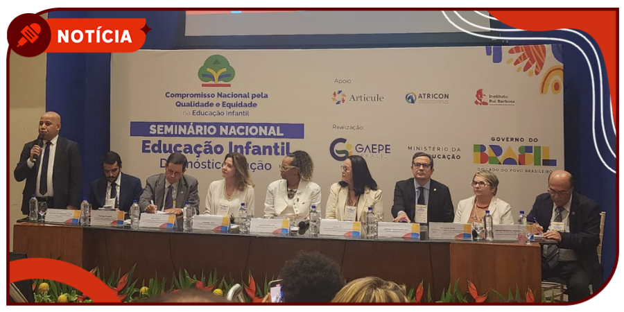 Compromisso com a infância: IRB participa do Seminário Nacional “Retrato da Educação Infantil no Brasil”